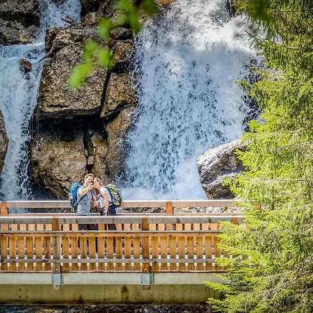 Πανσιόν Schwarzer Adler In Haegerau-steeg Naturpark Lechtal