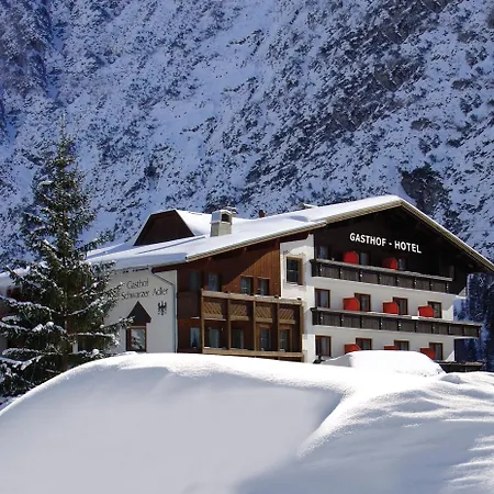 Πανσιόν Schwarzer Adler In Haegerau-steeg Naturpark Lechtal Steeg