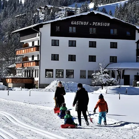 Гостевой дом Schwarzer Adler In Haegerau-steeg Naturpark Lechtal Штег