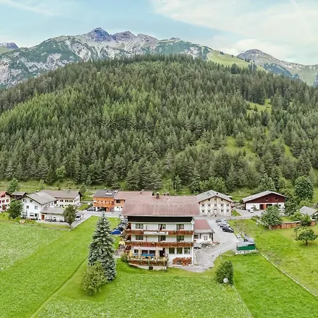 Schwarzer Adler In Haegerau-steeg Naturpark Lechtal Konukevi Steeg